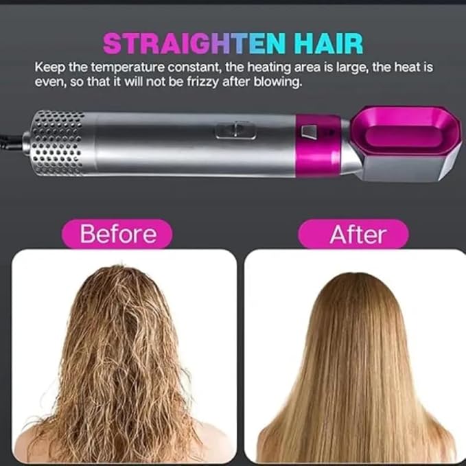 ʙᴜʏᴢᴇɴ™ Hot Hair Brush 5 in 1 – فرشاة الشعر الساخنة 5 في 1