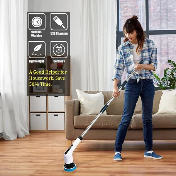 ʙᴜʏᴢᴇɴ™9 in 1 Electric Cleaning Brush – فرشاة تنظيف كهربائية 9 في 1