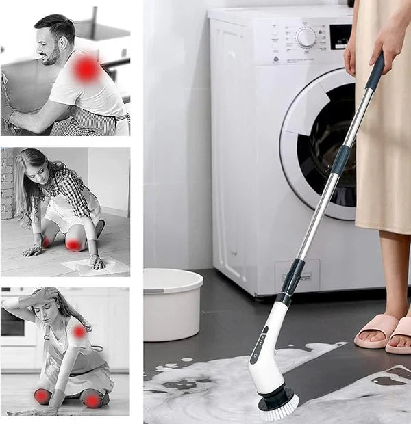 ʙᴜʏᴢᴇɴ™9 in 1 Electric Cleaning Brush – فرشاة تنظيف كهربائية 9 في 1