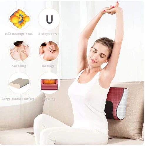 ʙᴜʏᴢᴇɴ™ Red Pillow Massager – جهاز تدليك الوسادة الحمراء
